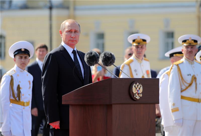 RUSSIA PUTIN NAVY DAY