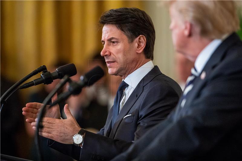 USA ITALY TRUMP CONTE