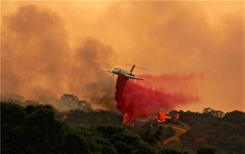 USA CALIFORNIA WILDFIRES