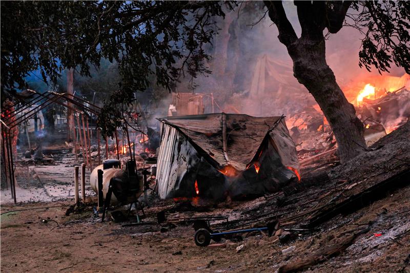 USA CALIFORNIA WILDFIRES