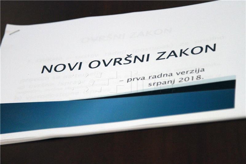 Ministar Dražen Bošnjaković o novom Ovršnom zakonu