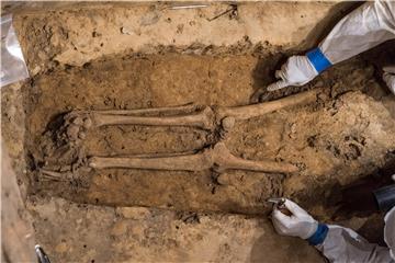 USA JAMESTOWN ARCHAEOLOGICAL DIG