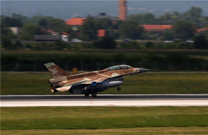 Izraelski avioni F-16 prvi put u Hrvatskoj