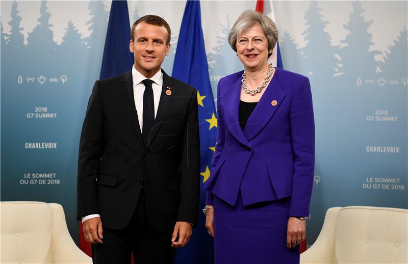 Sastanak Macron-May o brexitu u petak na jugu Francuske