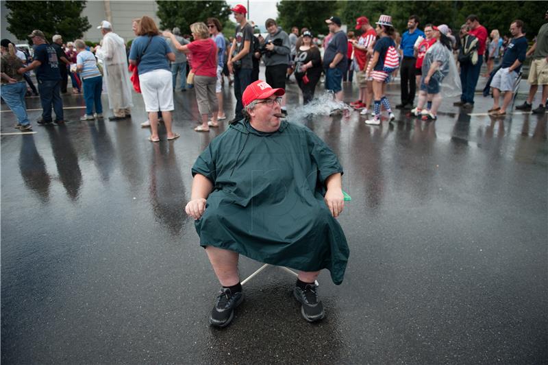 USA GOVERNMENT TRUMP RALLY