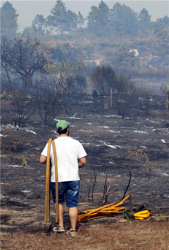 Više od 400 vatrogasaca bori se sa šumskim požarom na jugu Portugala