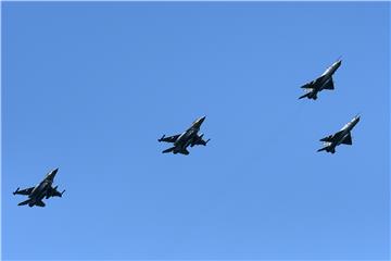 DAN POBJEDE Izraelski F-16 iznad Knina za obljetnicu 'Oluje'