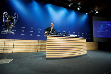 SWITZERLAND SOCCER UEFA CHAMPIONS LEAGUE DRAW