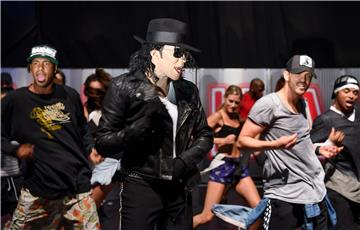 Dance rehearsal for the musical "Beat It!" in Berlin