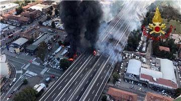 ITALY BOLOGNA TRANSPORT ACCIDENT EXPLOSIONS