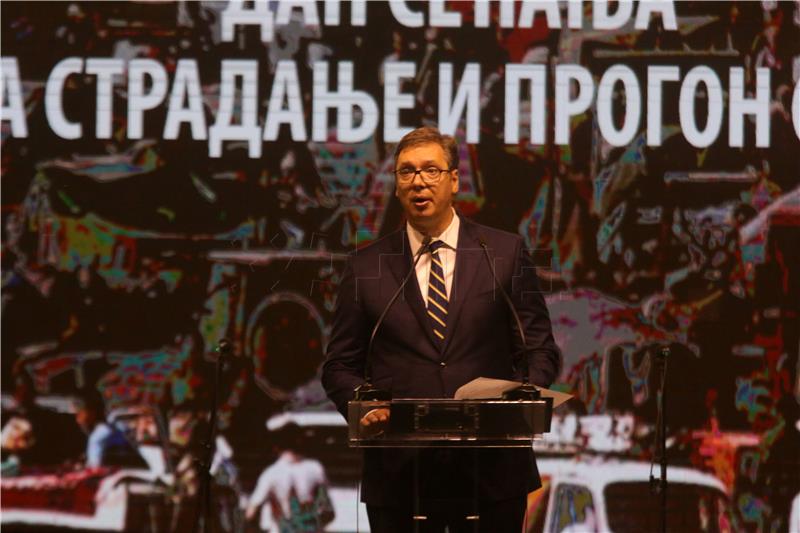 Vucic says he would repeat insults against Croatia for Operation Storm but wants good relations