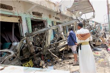 YEMEN SAADA AIRSTRIKE AFTERMATH