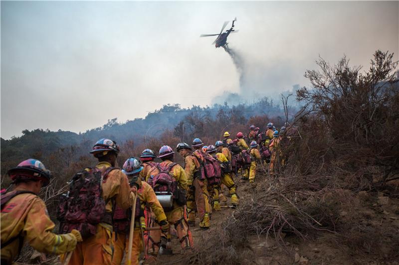 USA FIRE CALIFORNIA WILDFIRES