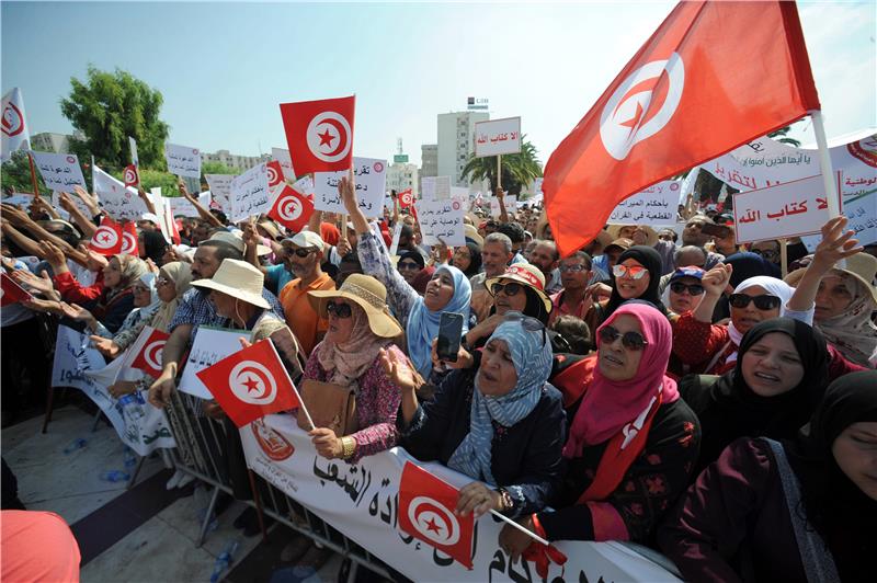 TUNISIA PROTEST AGAINST PERSONAL LAWS