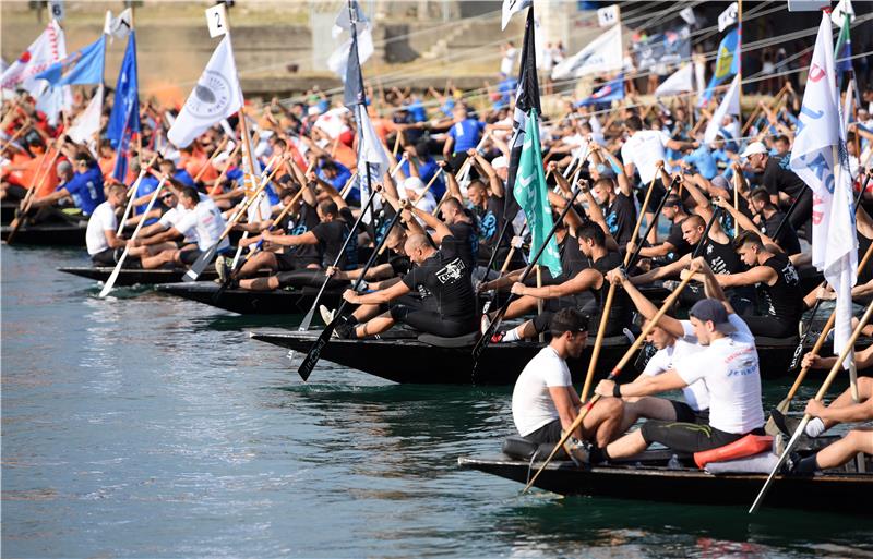 21st Boat Marathon held on Neretva river