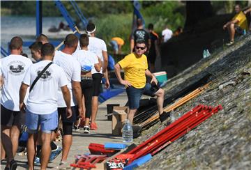 Start 21. Maratona lađa u Metkoviću