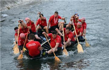 Ekipa Stablina pobjednici 21. neretvanskog Maratona lađa