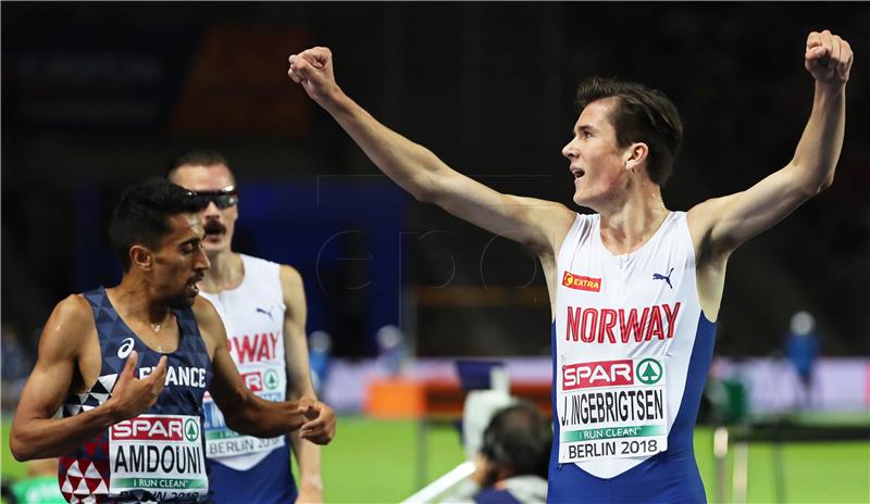 EP atletika: Fantastični Jakob Ingebrigtsen ponovno zlatni, ovaj puta na 5.000 metara 