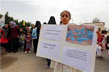 YEMEN ANTI AIRSTRIKE RALLY