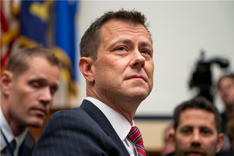 (FILE) USA STRZOK FIRED