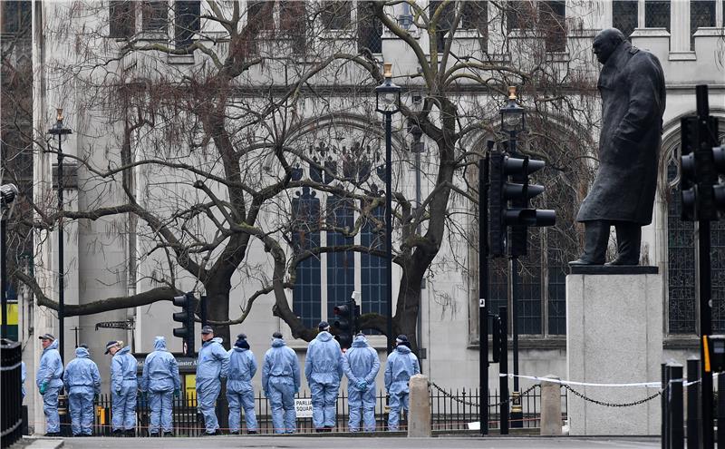 (FILE) BRITAIN LONDON CAR CRASH