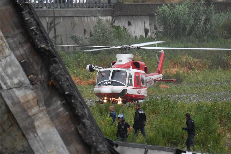 ITALY  BRIDGE COLLAPSE