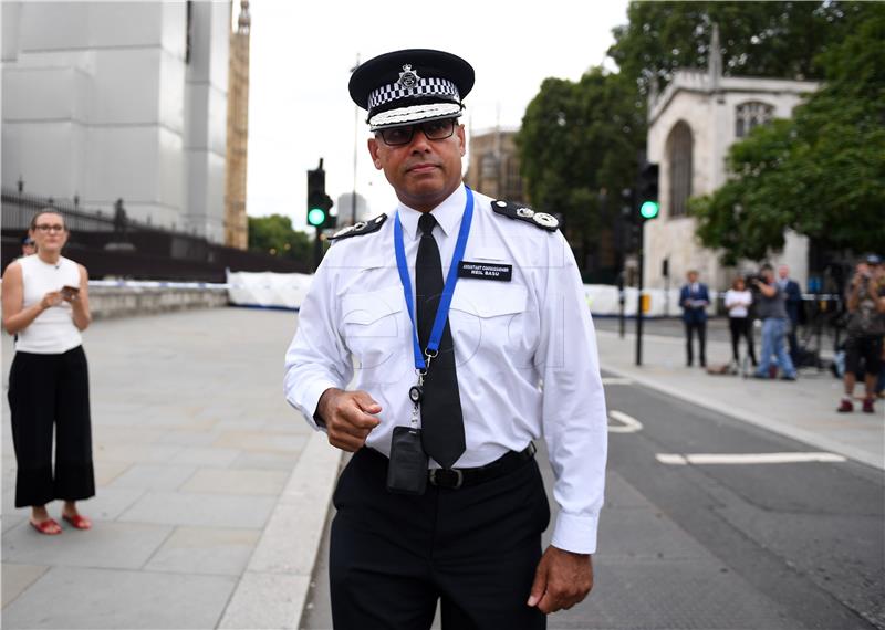 BRITAIN LONDON INCIDENT CAR CRASH