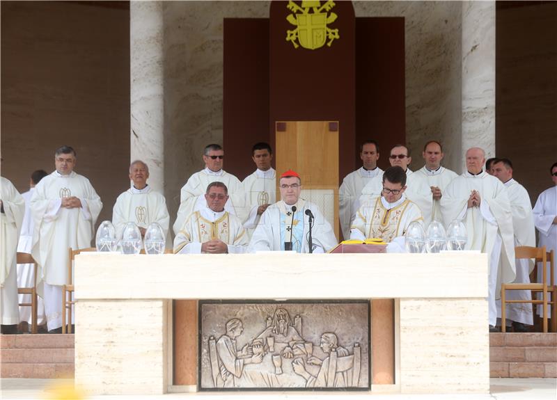 Središnje misno slavlje u Hrvatskom nacionalnom svetištu Majke Božje Bistričke