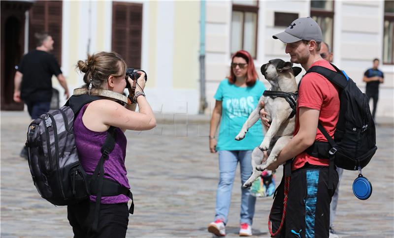 Turisti u Zagrebu