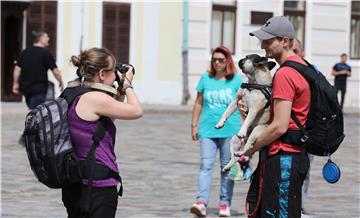 Turisti u Zagrebu