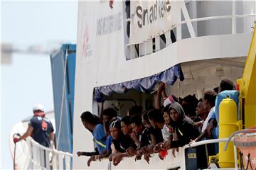 MALTA MIGRATION AQUARIUS VESSEL