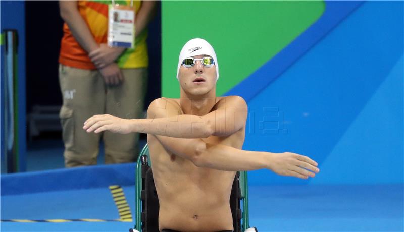 Croatian para swimmer wins gold in Dublin