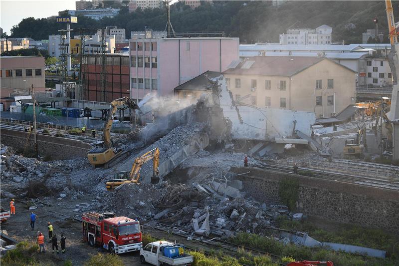 ITALY BRIDGE COLLAPSE