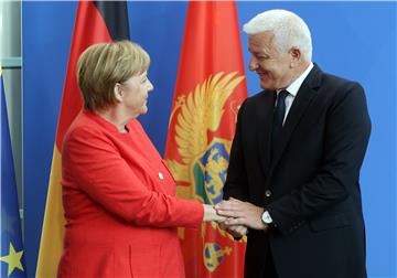 Angela Merkel receives Montenegrin Prime Minister in Berlin