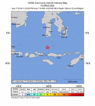 INDONESIA EARTHQUAKE