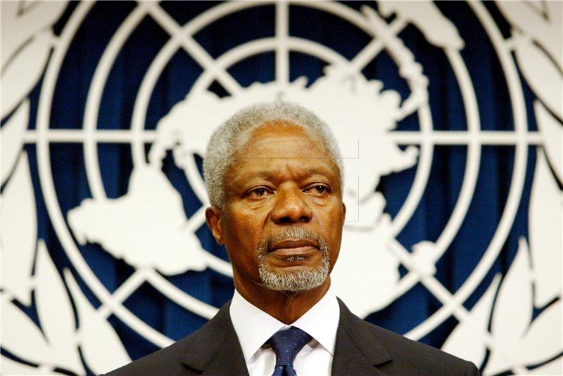 (FILE) USA UN PEOPLE KOFI ANNAN OBIT