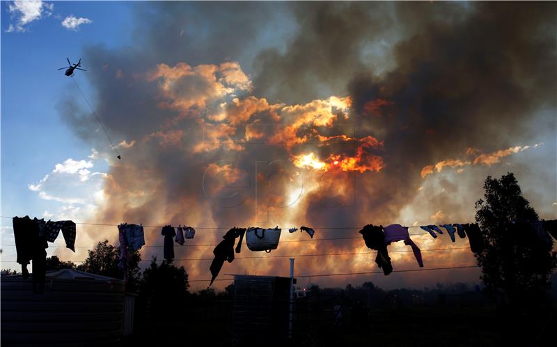 AUSTRALIA NSW BUSHFIRES SALT ASH