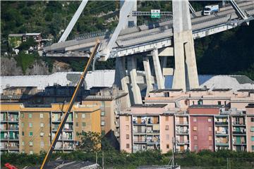 ITALY GENOA MORANDI BRIDGE COLLAPSE AFTERMATH