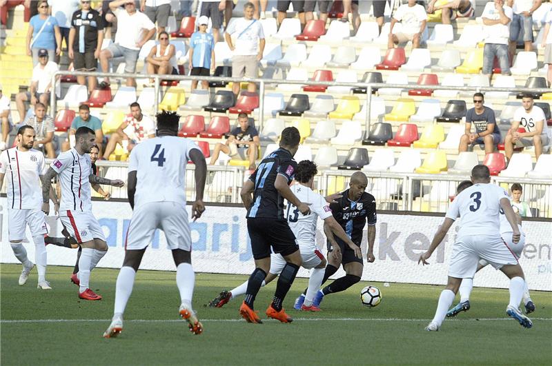 HNL: Rudeš - Rijeka 1-2  (poluvrijeme) 