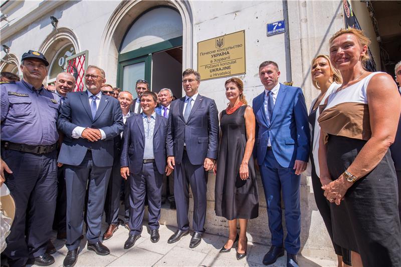 Honorary Ukrainian consulate opens in Split