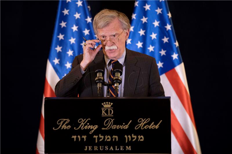 Bolton: sankcije protiv Irana djeluju, no promjena tamošnjeg režima nije američka politika