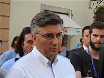 Plenković posjetio Špancirfest u Varaždinu