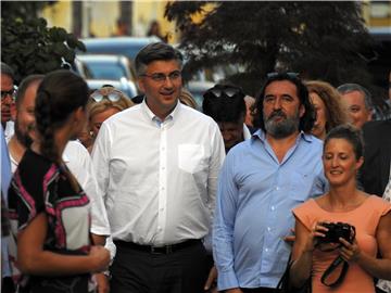 Plenković posjetio Špancirfest u Varaždinu