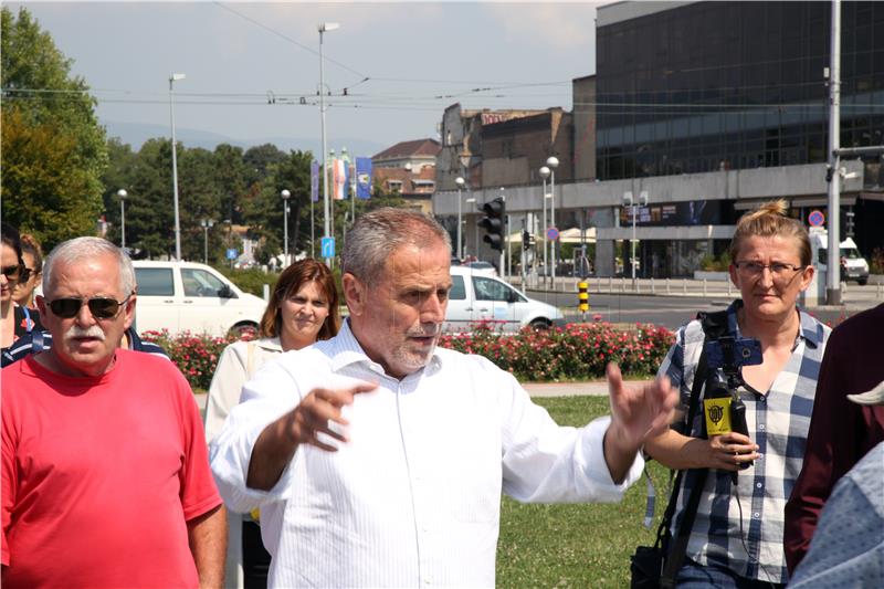 Konferenciju za novinare o spomeniku dr. Franji Tuđmanu