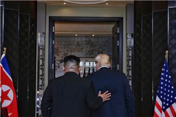 (FILE) SINGAPORE USA NORTH KOREA SUMMIT