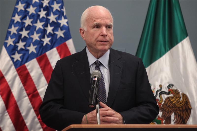 (FILE) MEXICO USA PEOPLE MCCAIN OBIT