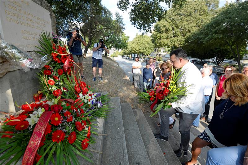 Obilježena 77. obljetnica strijeljanja partizana Prvog splitskog odreda