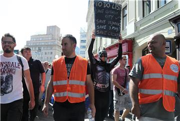 Radnici Uljanika i 3. maja u Zagrebu