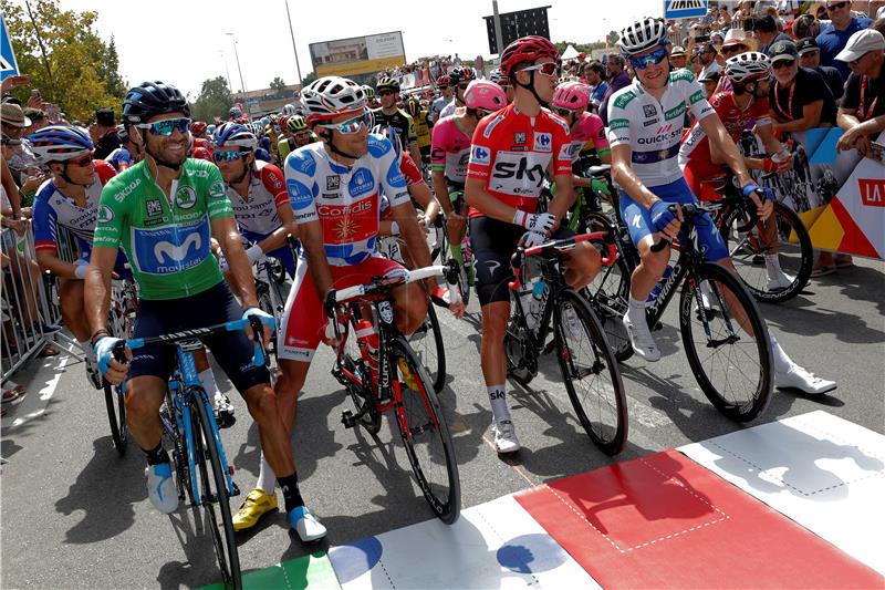 SPAIN CYCLING LA VUELTA