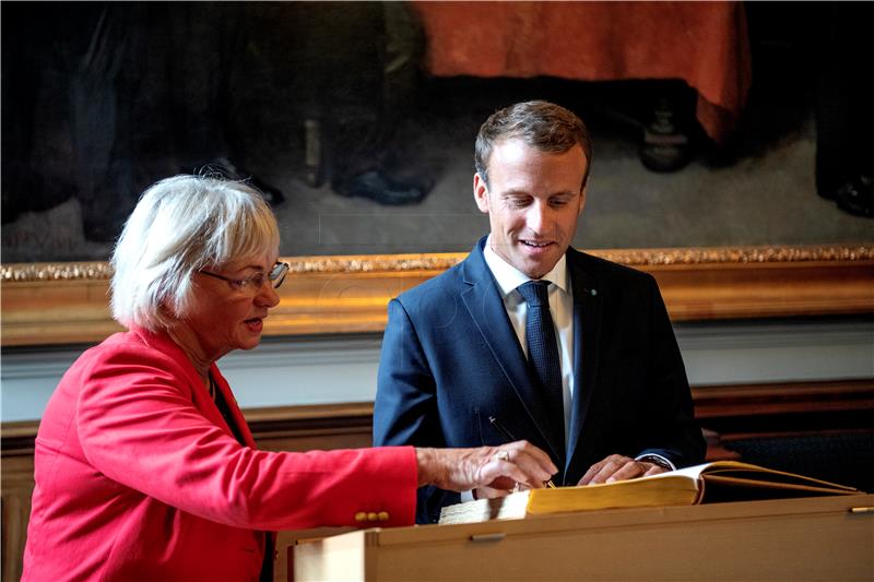 DENMARK FRANCE MACRON DIPLOMACY